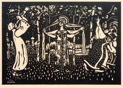 The Birches by Wassily Kandinsky